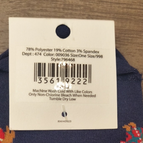 LOFT Outlet Dachshund Holiday Socks, NWT - Picture 3 of 4